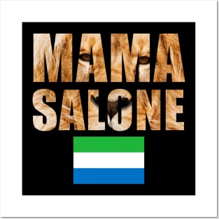 Sierra Leone Mama Salone Gift Posters and Art